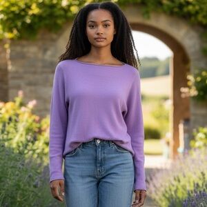 Garnet Hill 100% Cashmere Sweater